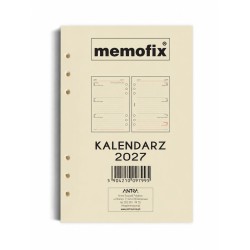 Wkład do organizera kalendarz a5 2027 Antra (TDW)
