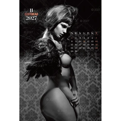 Kalendarz ścienny fOTO- MARZENIA 13-planszowe 320mm x 470mm Lucrum (RW15)