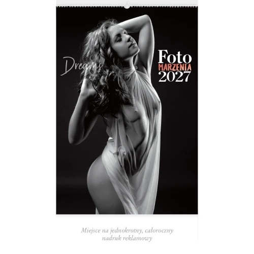 Kalendarz ścienny fOTO- MARZENIA 13-planszowe 320mm x 470mm Lucrum (RW15)