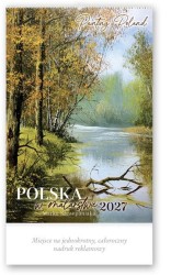 Kalendarz ścienny POLSKA W MALARSTWIE 13-planszowe 320mm x 470mm Lucrum (RW08)