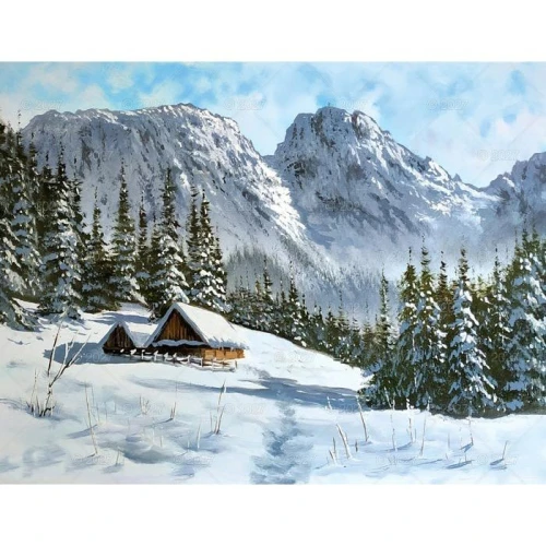 Kalendarz ścienny POLSKA W MALARSTWIE 13-planszowe 320mm x 470mm Lucrum (RW08)