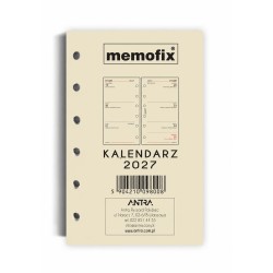 Wkład do organizera kalendarz A6 2027 [mm:] 105x148 Antra (TDW)