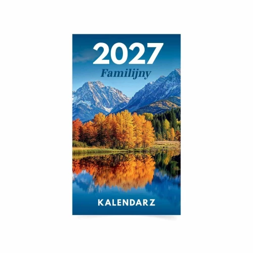 Kalendarz ścienny ZDZIERAK B7 Press (FAMILIJNY)