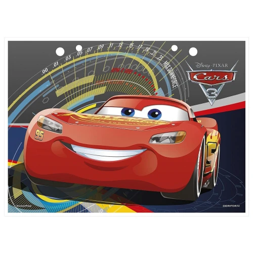 Wkład do segregatora Cars z nadrukiem A5 Derform (wa5ca)