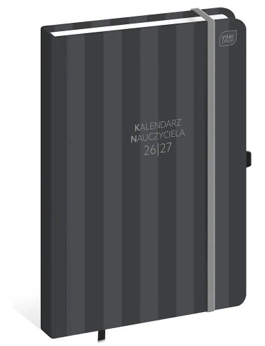 Kalendarz nauczyciela książkowy (terminarz) STRIPES B5 Interdruk