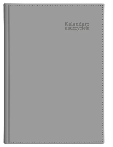 Kalendarz nauczyciela książkowy (terminarz) Vivella szary B5 164mm x 236mm Wokół Nas (B5TN066B)