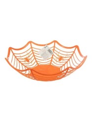 Ozdoba halloweenowa PÓŁMISEK HALLOWEEN PAJĘCZYNA Arpex (HA2331)