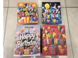 Torba prezentowa A4 HAPPY BIRTHDAY 41,5x30x12cm [mm:] 415x300x 120 Adar (637863)