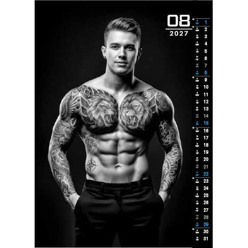 Kalendarz ścienny MEN 13 planszowe 315mm x 500mm Jotan (WP159)