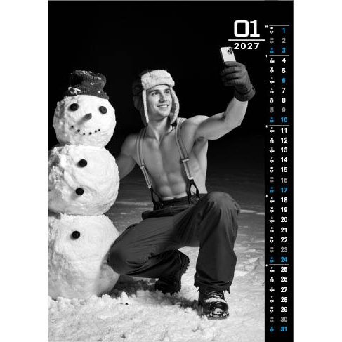 Kalendarz ścienny MEN 13 planszowe 315mm x 500mm Jotan (WP159)