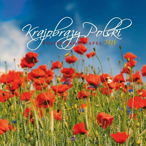 Kalendarz ścienny KRAJOBRAZY wieloplanszowy 330mm x 330mm Avanti (KD-35)