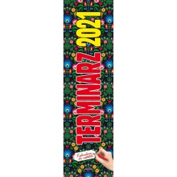 Kalendarz ścienny TERMINARZ wieloplanszowy paskowy 130mm x 460mm Avanti (KP-6)