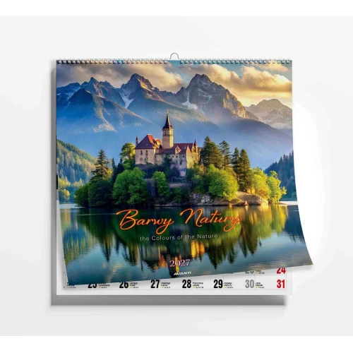 Kalendarz ścienny wieloplanszowy 330mm x 330mm Avanti (KD-9)