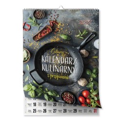 Kalendarz ścienny MAŁY SPIRALA KULINARNY 230mm x 305mm Avanti (KSMS-2)