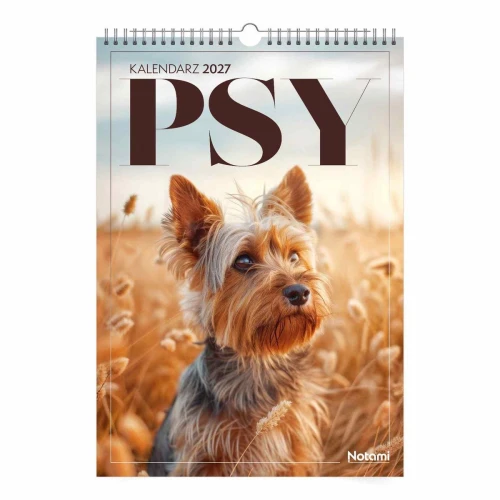 Kalendarz ścienny PSY A3 Press (16 STRON)