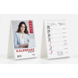 Kalendarz biurkowy OFFICE PIONOWY A5 Press (TYGODNIOWY)