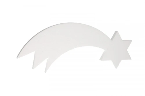 Ozdoba styropianowa kometa 120mm 120mm Unisan