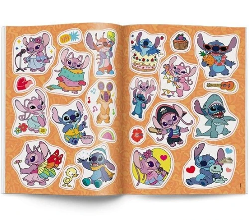 Książka dla dzieci Stitch. Kolorowanka z Naklejkami Ameet (NA 9151)