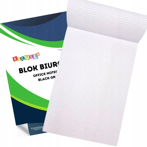 Blok biurowy w kratę A6 100k Escuela