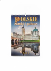 Kalendarz ścienny POLSKIE ZAMKI I PAŁACE 13 planszowe 315mm x 500mm Jotan (WP126)