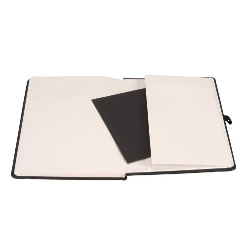 Kalendarz książkowy (terminarz) 2027 MEMOFIX tygodniowy, czarny A5 203mm x 142mm Antra (Kal001461)