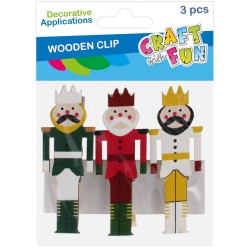 Klamry BN mix 3 szt Craft With Fun (545854)