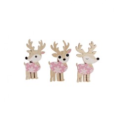 Ozdoba drewniana Klamerki Xmass Craft With Fun (567218)