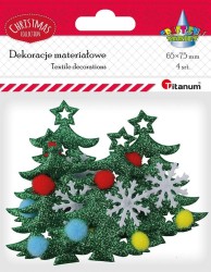 Ozdoba materiałowa Craft-Fun Series Choinka Titanum (26CR0243)