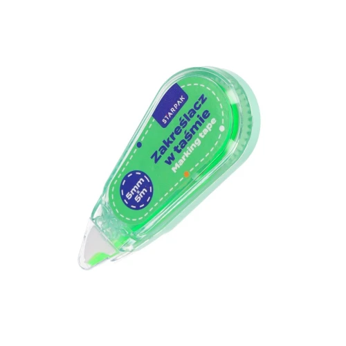 Zakreślacz zakreślacz w tasmie ścieralny wkład zielony 5,0mm Starpak (578544)