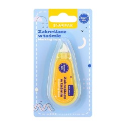 Zakreślacz zakreślacz w tasmie ścieralny wkład żółty 5,0mm Starpak (578543)