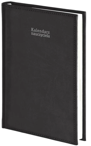 Kalendarz nauczyciela książkowy (terminarz) Vivella czarny A5 143mm x 204mm Wokół Nas (A5DN076B)