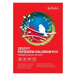 Zeszyt papierów kolorowych A5 10k Herlitz (400202600)