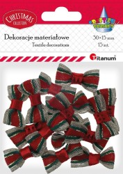 Ozdoba materiałowa Craft-Fun Series Kokardki Titanum (26CR0261)
