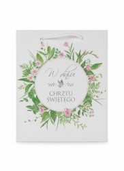 Torba prezentowa torebka chrzest boho Merigraf (T4)