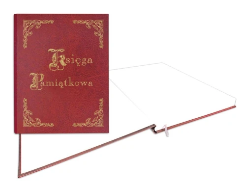 Kronika KSIĘGA PAMIĄTKOWA bordowy 100k. [mm:] 255x320 Warta (319-035)