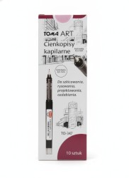 Cienkopis różowy jasny wkład różowy 1kol. Toma (to-347)