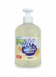 Mydło w płynie miód i mleko 500ml 4u (00512)
