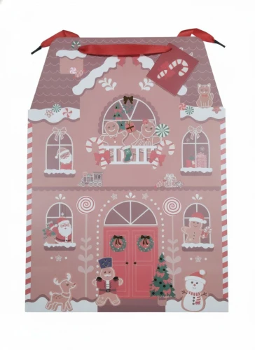Torba prezentowa CHRISTMAS duża [mm:] 330x460x 130 Interdruk (150G)