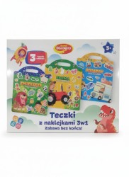 Naklejka (nalepka) TECZKI Z NAKLEJKAMI 3W1 Dumel (DD30894)