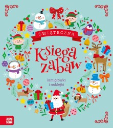Książka dla dzieci Świąteczna księga zabaw Zielona Sowa