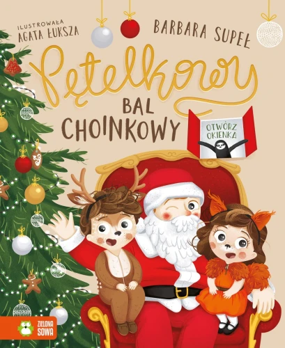 Książka dla dzieci Pętelkowy bal choinkowy Zielona Sowa