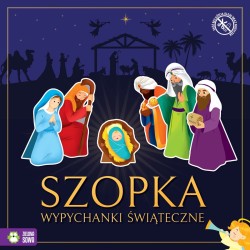 Książka dla dzieci Wypychanki świąteczne. Szopka Zielona Sowa