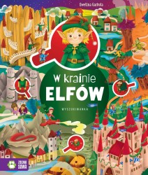 Książka dla dzieci W krainie elfów. Wyszukiwanka Zielona Sowa