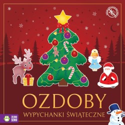 Książka dla dzieci Wypychanki świąteczne. Ozdoby Zielona Sowa