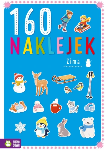 Książka dla dzieci Boże Narodzenie Zima Zielona Sowa