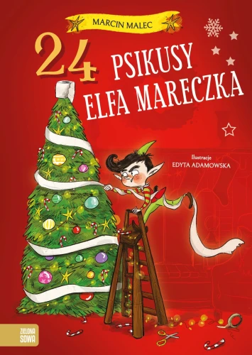 Książka dla dzieci Psikusy elfa Mareczka Zielona Sowa